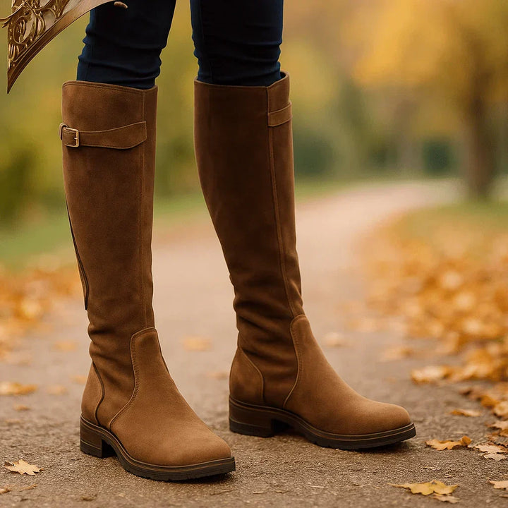 Versatile women's stylish boots for fall fashion, offering comfort & support for everyday casual wear.