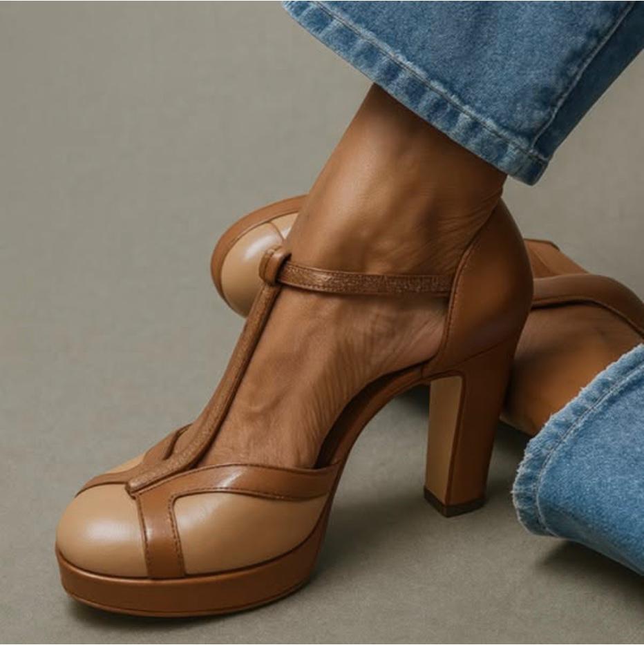 ChicStride women's orthopedic heels sandals, perfect for everyday comfort & style. Versatile summer dress shoes.