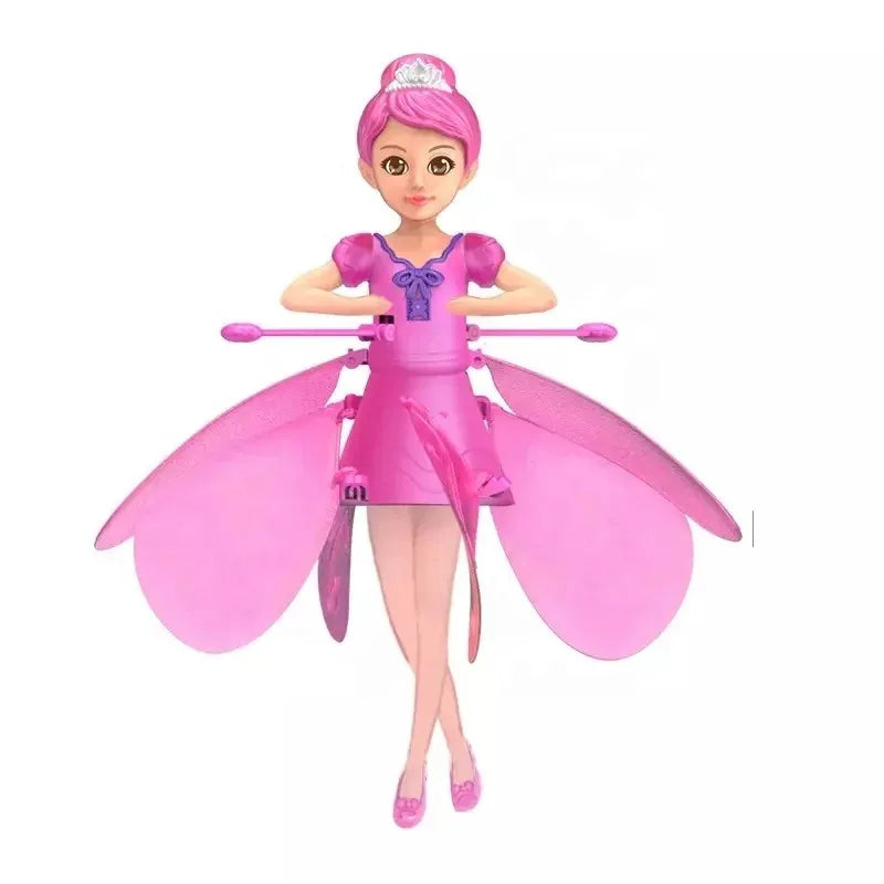 The Magical Flying Drone Toy, an interactive children's gift, demonstrating its flight and lights.