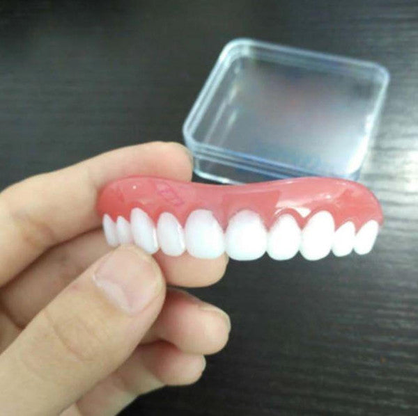 Comfortable temporary dental cover for perfect teeth. A convenient oral care solution for your flawless smile.