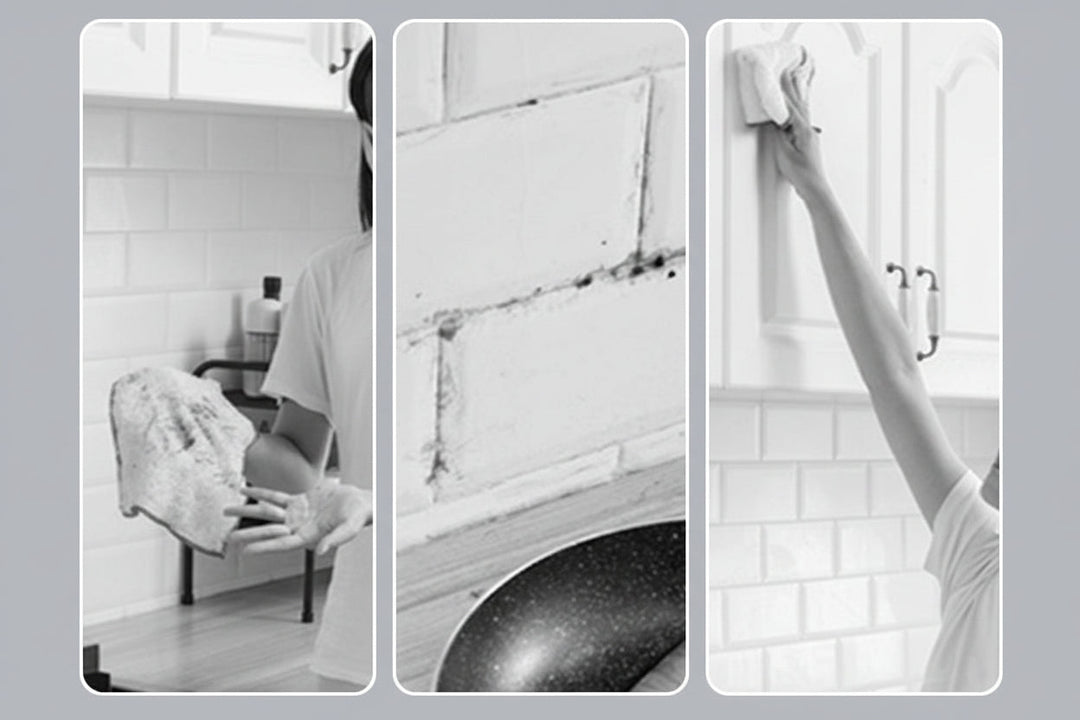Hands-free compact mini mop, a 360° swivel cleaning tool for versatile home floor care.