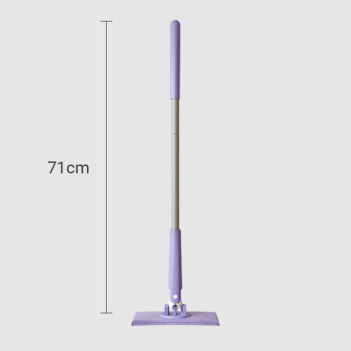Ergonomic compact mini mop with 360° swivel, designed for easy, hands-free home cleaning in tight spots.