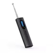 "Compact hidden camera detector with 4-in-1 functionality, sleek design, and RF, camera, GPS detection for privacy protection