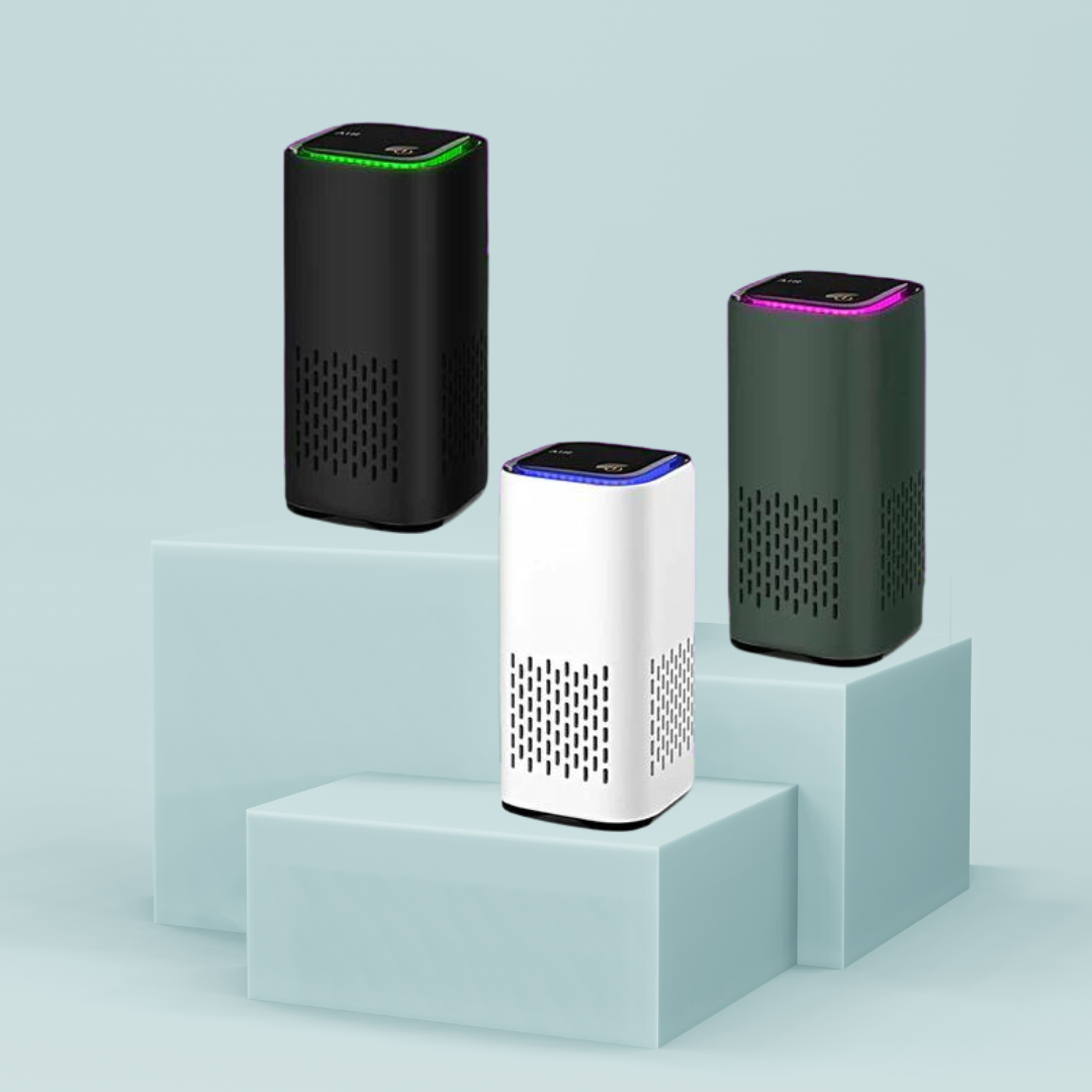 Pet-friendly air purifier for homes. Eliminates pet odors, dander, & allergens, providing fresh, clean indoor air.