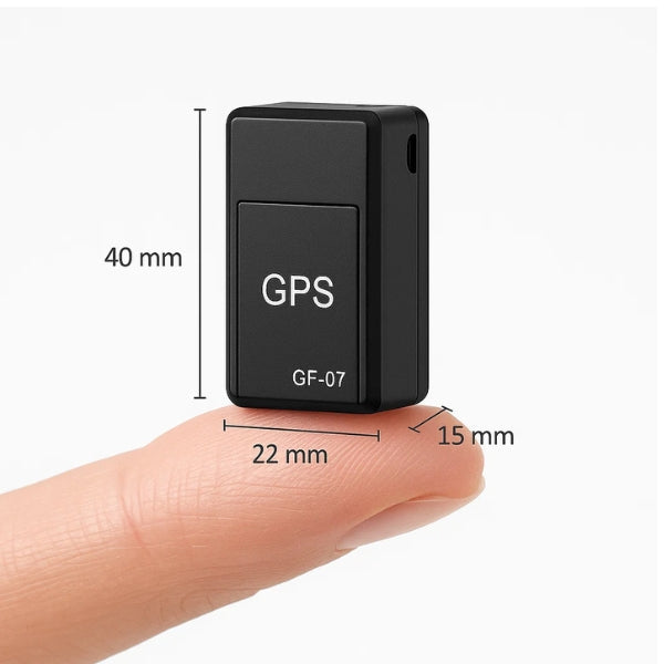 "Compact magnetic GPS tracker for bikes, discreet design, robust magnet, sleek and secure, no subscription needed."