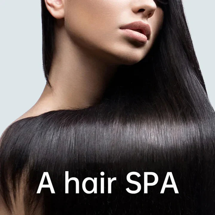 "Compact professional ionic hair dryer with sleek design, diffuser, and concentrator nozzle for salon-quality styling."