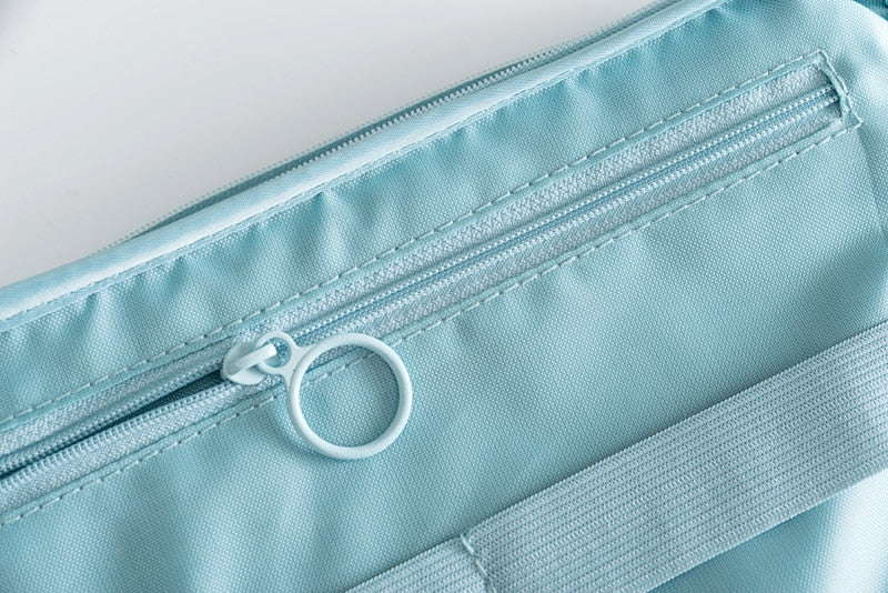 Business trip essential: waterproof electronics organizer for laptops, phone cables & power adapters.
