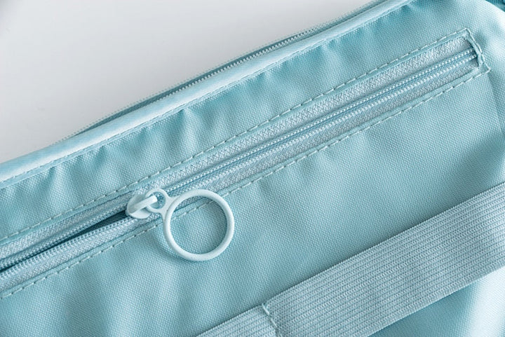 Business trip essential: waterproof electronics organizer for laptops, phone cables & power adapters.