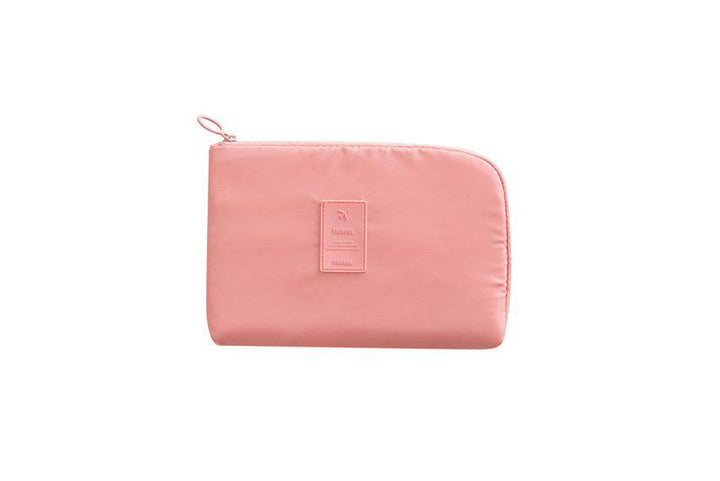 Efficient cable management organizer pouch, compact and waterproof for all your tech travel essentials.