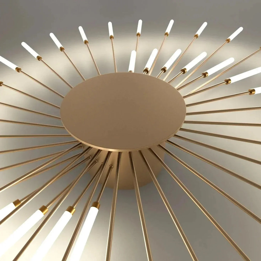 Firework Light Fixture Contemporary LED Ceiling Light Fixture - Swirling Firework Design – GLOVERA
