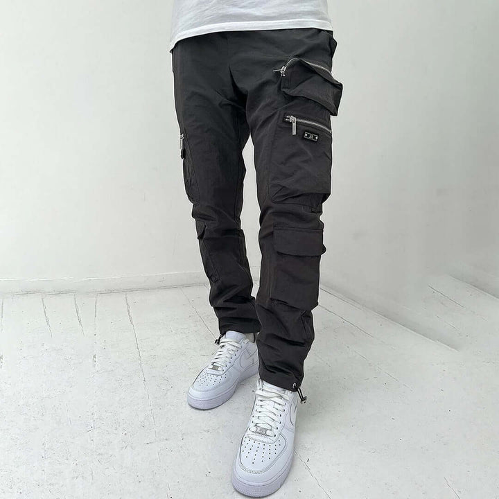 Men's Classic Fit Multi-Pocket Cargo Trousers