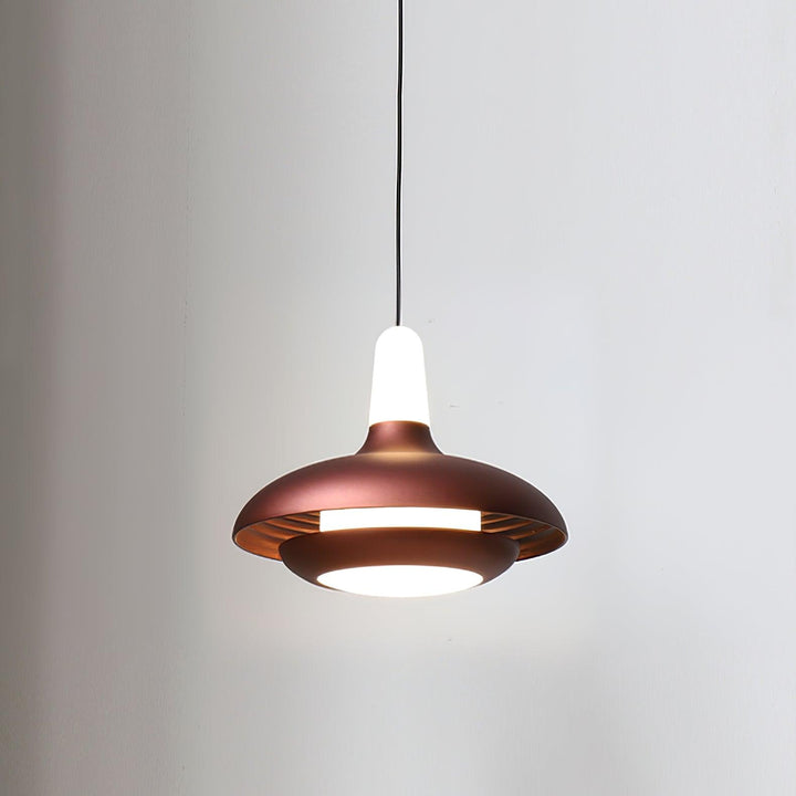 Modern LED Pendant Light, Dimmable, 18cm Diameter