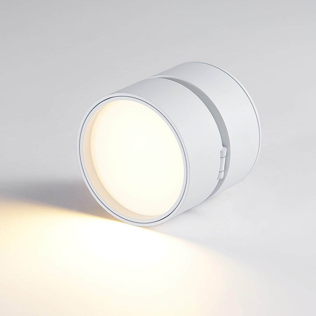 Adjustable LED Ceiling Spotlight Fixture, Warm White, 10cm