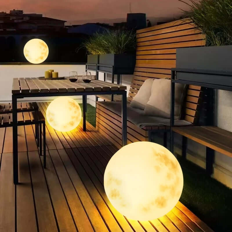Outdoor LED Moon Lamp - 20cm, 30cm, 40cm, 50cm