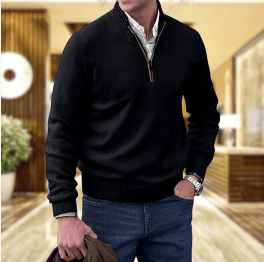 Men's Warm Wool Blend Sweater