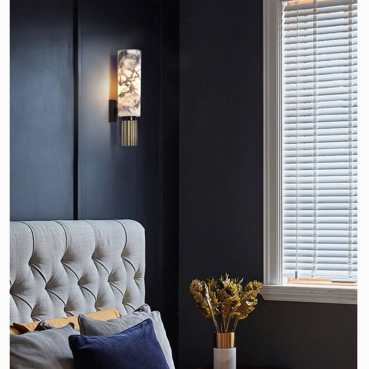 Elegant Marble Wall Lamp
