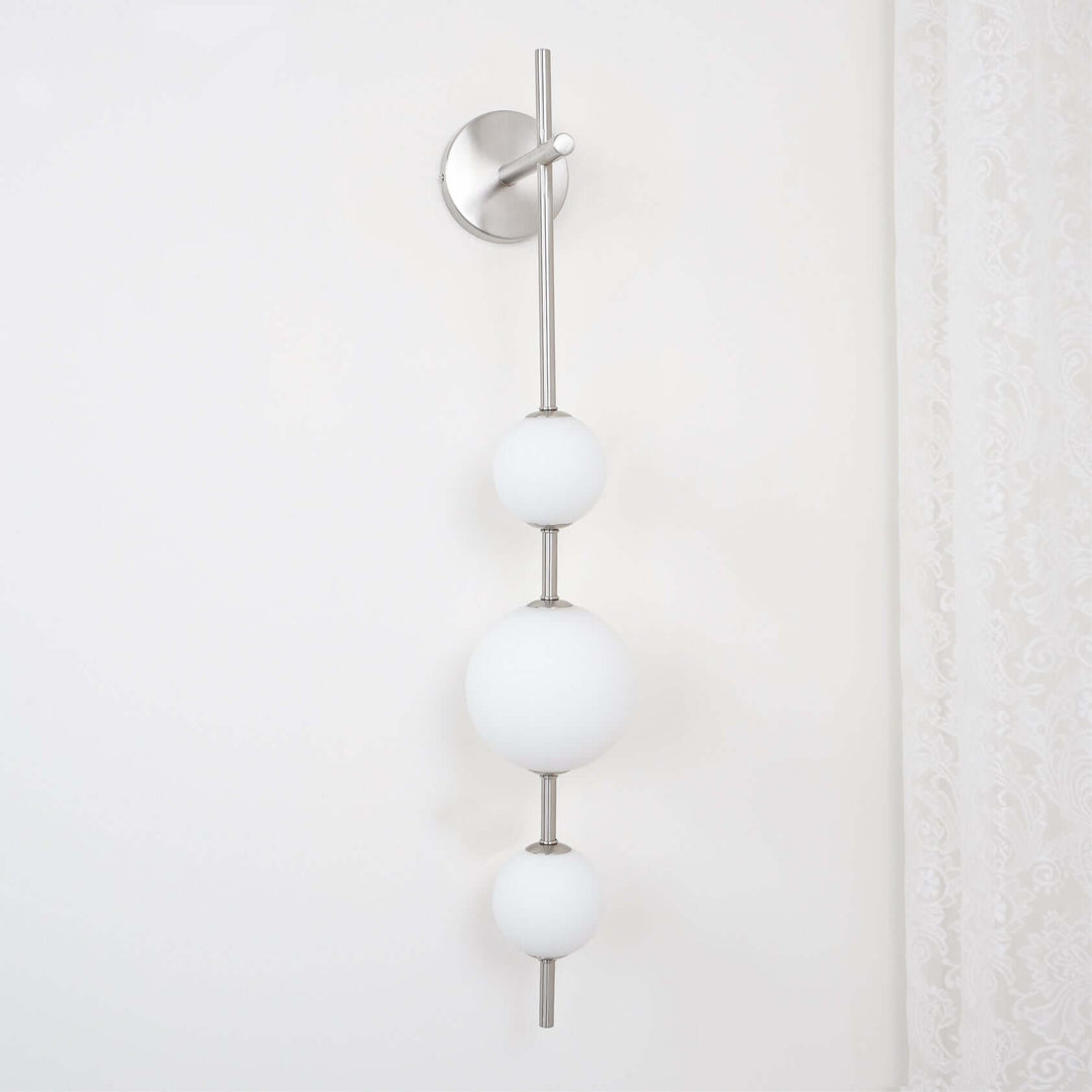 Modern Glass Globe Wall Lamp