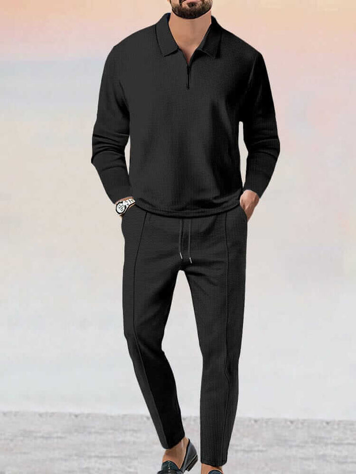 Men's Waffle Two-Piece Set