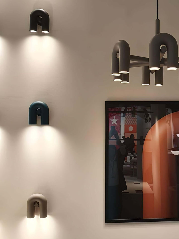 Adjustable U-Shaped Wall Lamp