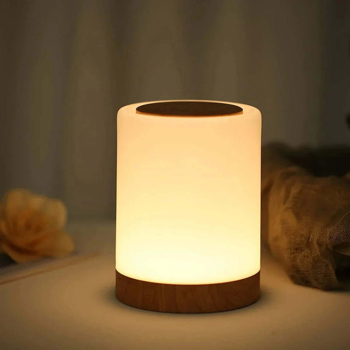 Portable LED Table Lamp with Touch Control & Remote