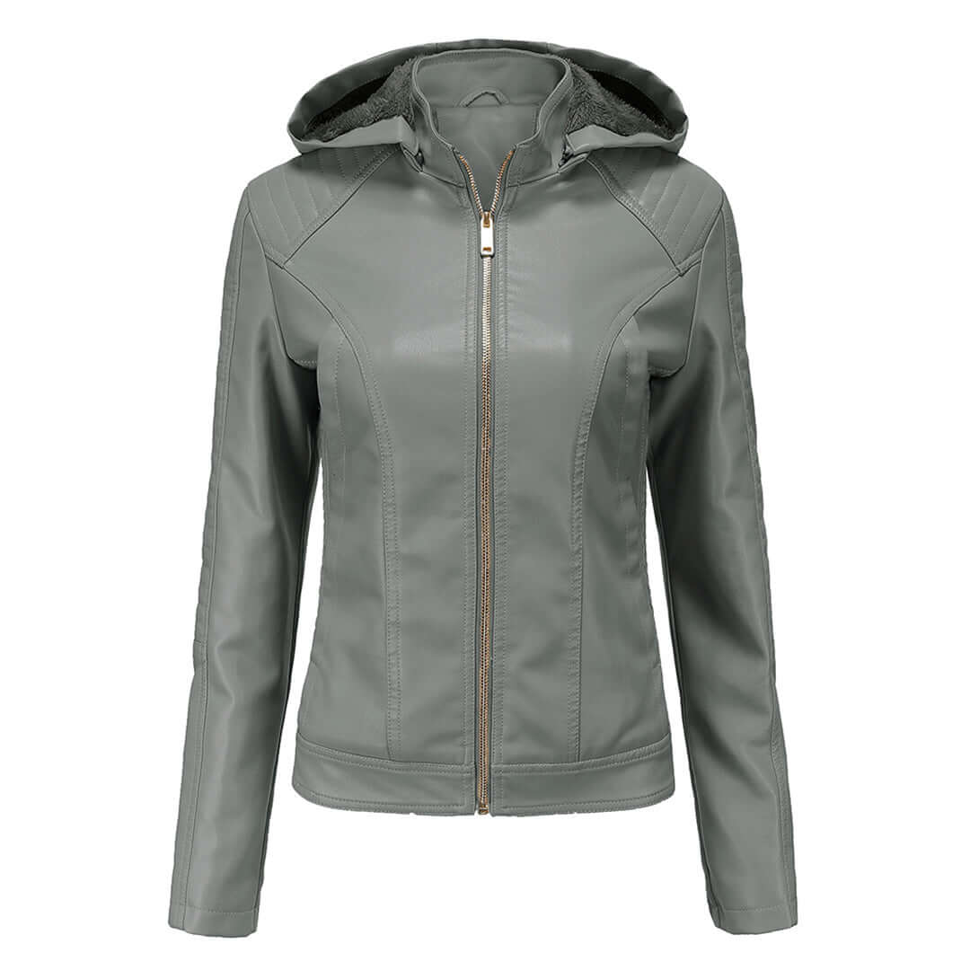 Women's Detachable Hood Jacket