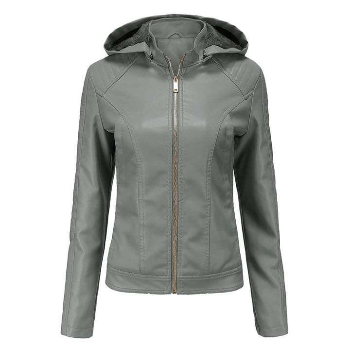 Women's Detachable Hood Jacket