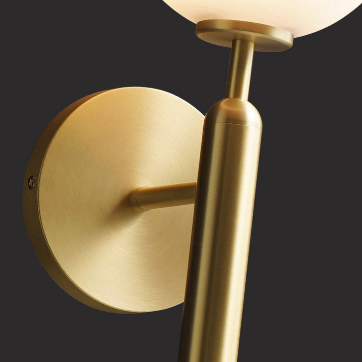 Modern Glass Wall Sconce - Elegant Lighting Fixture