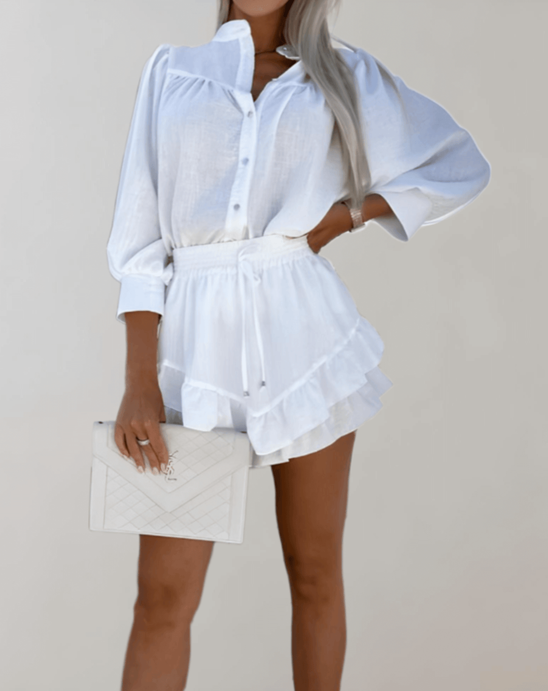 Women's Tweed Two-Piece Set