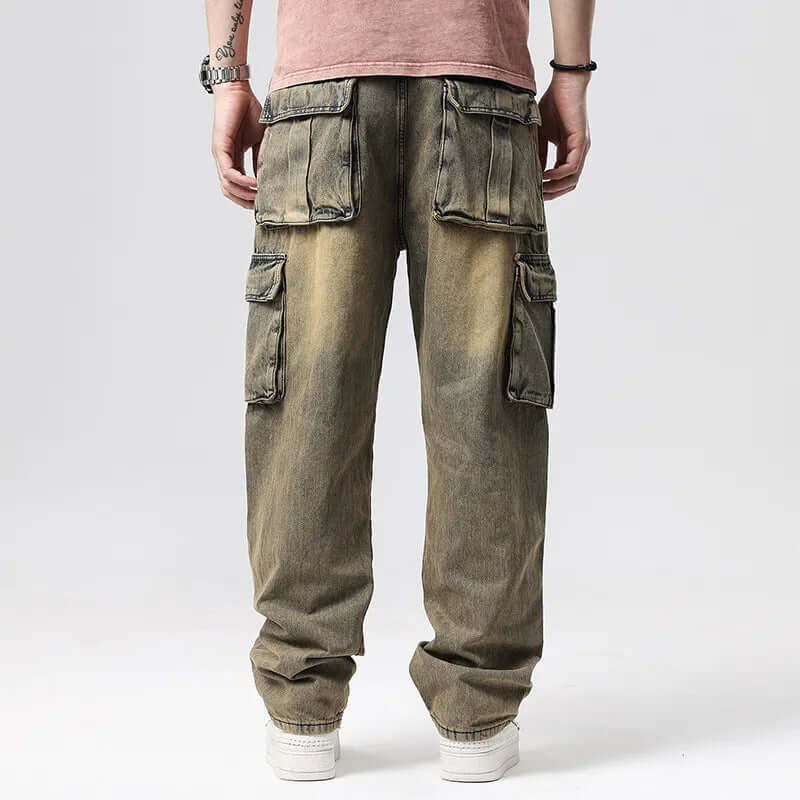 Men's Retro Multi-Pocket Cargo Pants
