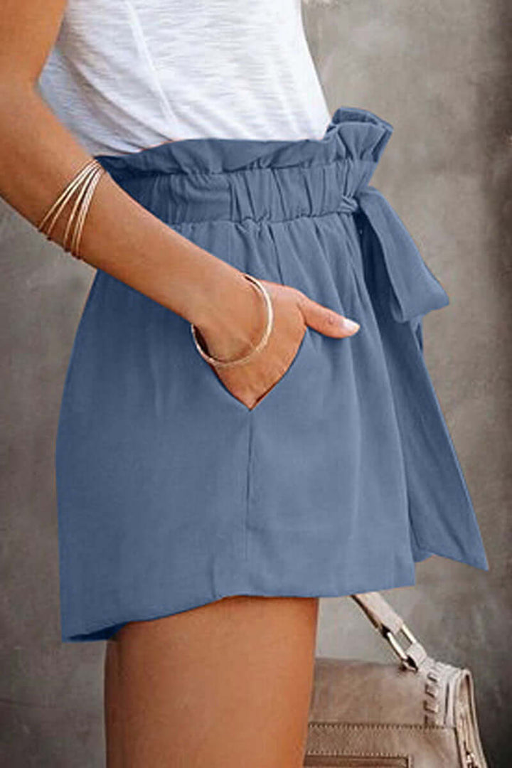 Women's Wide Leg Elastic Waist Shorts