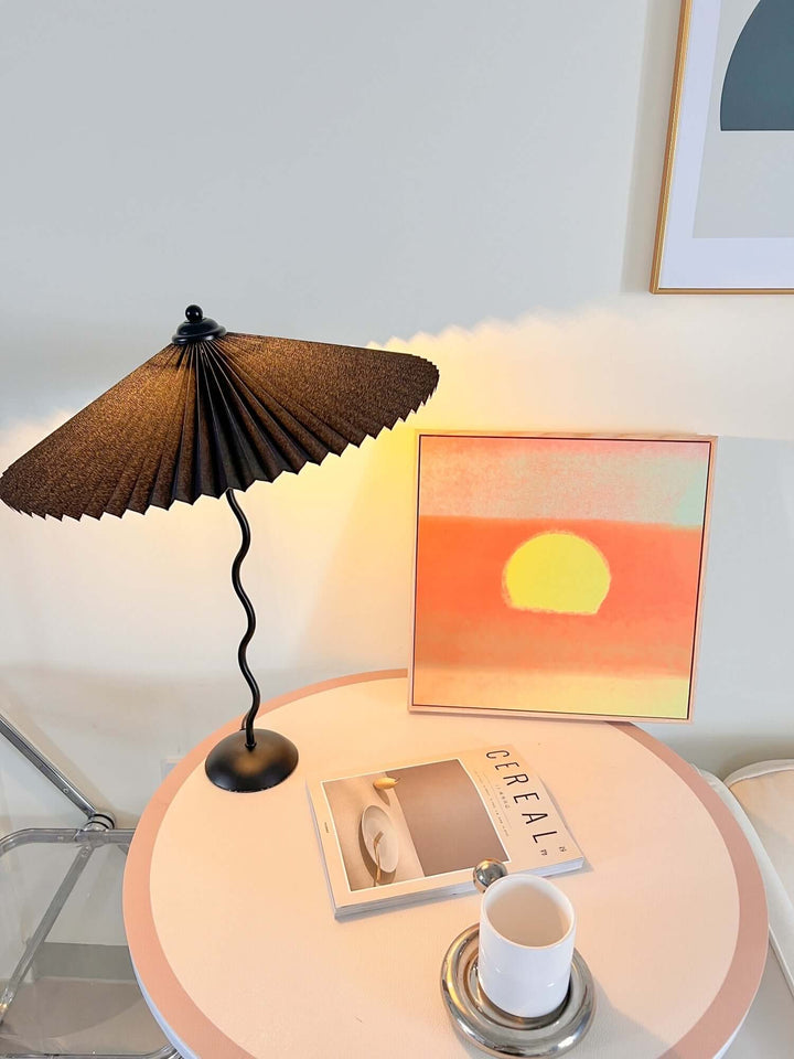 Modern Wavy Table Lamp