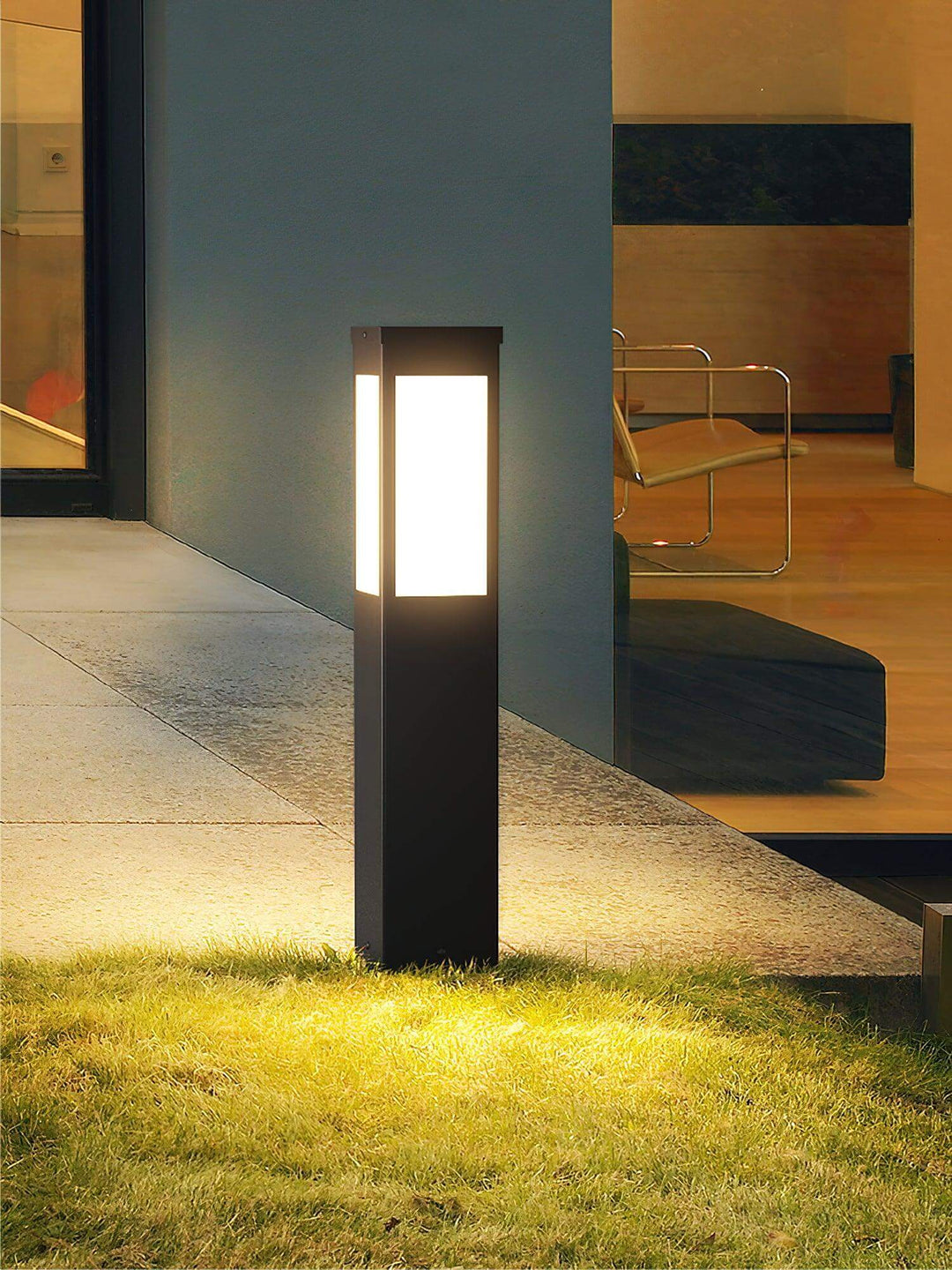 Modern Outdoor Bollard Light - IP65 Waterproof