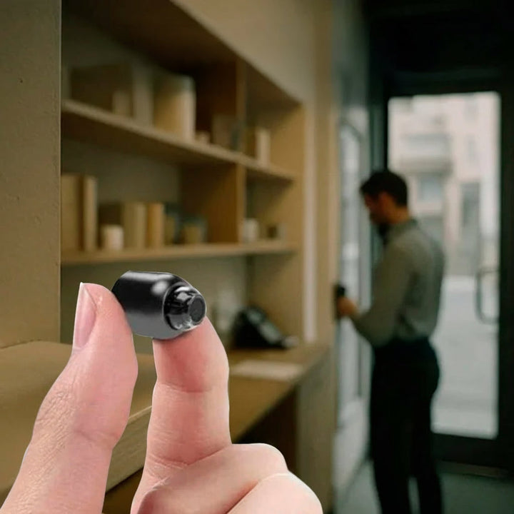High-definition 1080p wireless nanny cam. Discreet home security camera with audio & remote viewing.