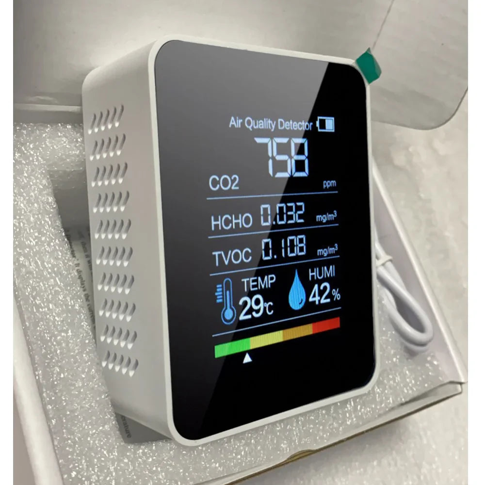 AirSense Pro CO2 Monitor with Real-Time Alerts