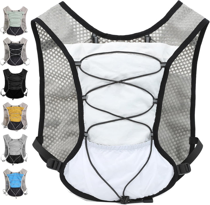 Ultralight hydration pack, Dravien, with 2L bladder, ideal for long runs & cycling gear.