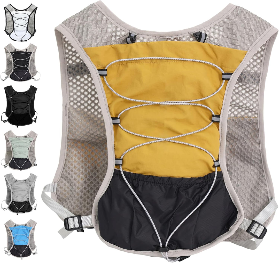 Dravien running vest with 2L water bladder, essential gear for outdoor adventure & hydration.