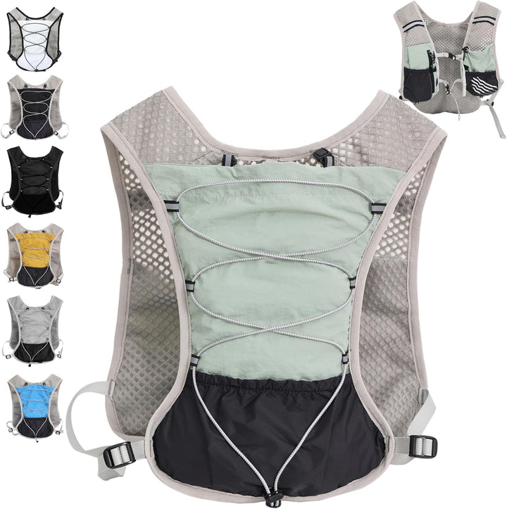 Dravien outdoor adventure pack, unisex, 2L hydration bladder, ultralight for all terrains.