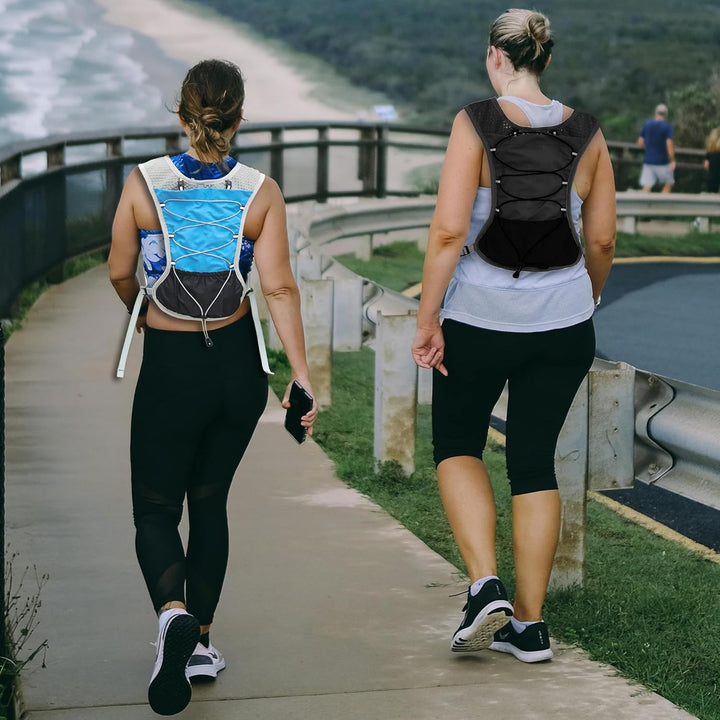 High-performance Dravien ultralight hydration vest, 2L bladder, for serious trail runners.