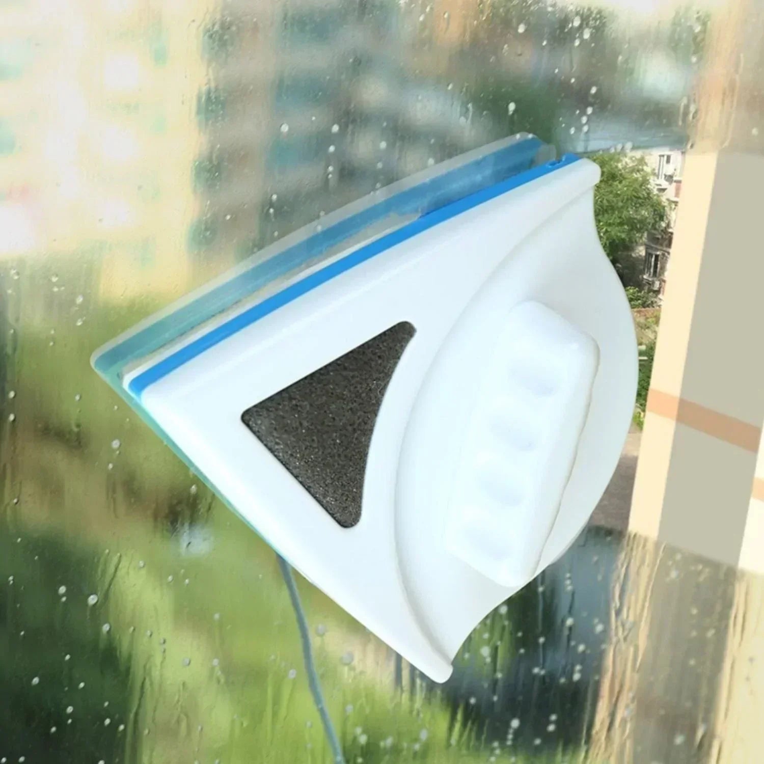 Dual-Sided Magnetic Window Cleaner for Effortless Glass Cleaning – GLOVERA