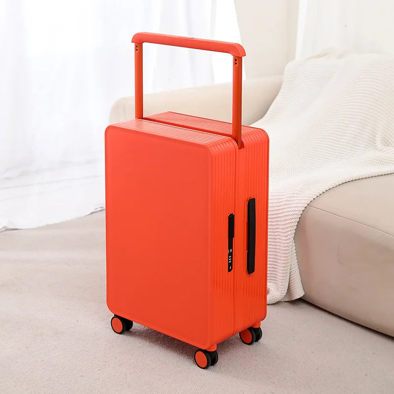 Lightweight yet durable Dublin hard shell luggage with organized interior, great for all your travel needs.