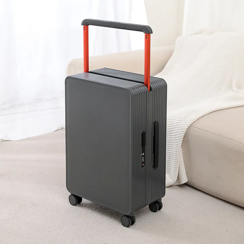 Tough PP hard shell suitcase, Dublin series, offering superior protection for your belongings during travel.