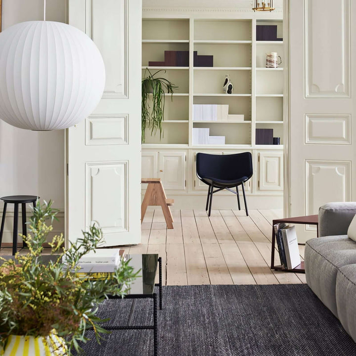 Nordic Style Pendant Lamp with Semi-Wood Finish