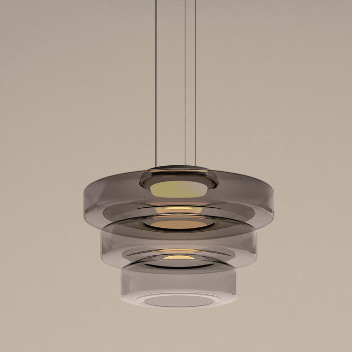 Modern Glass Pendant Light Fixture
