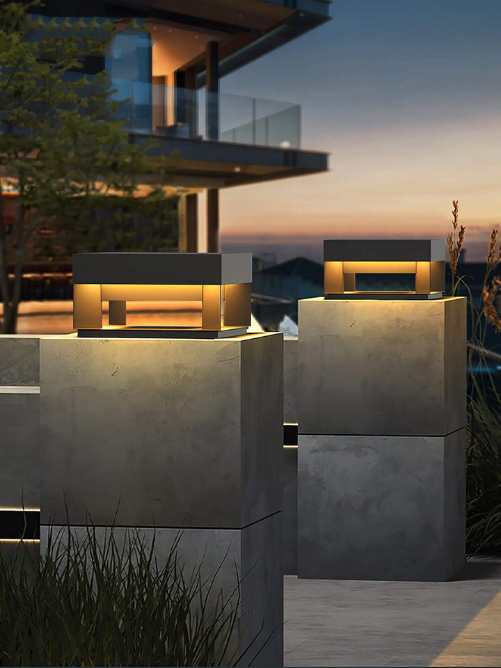 Solar Outdoor Post Light - Weatherproof IP65