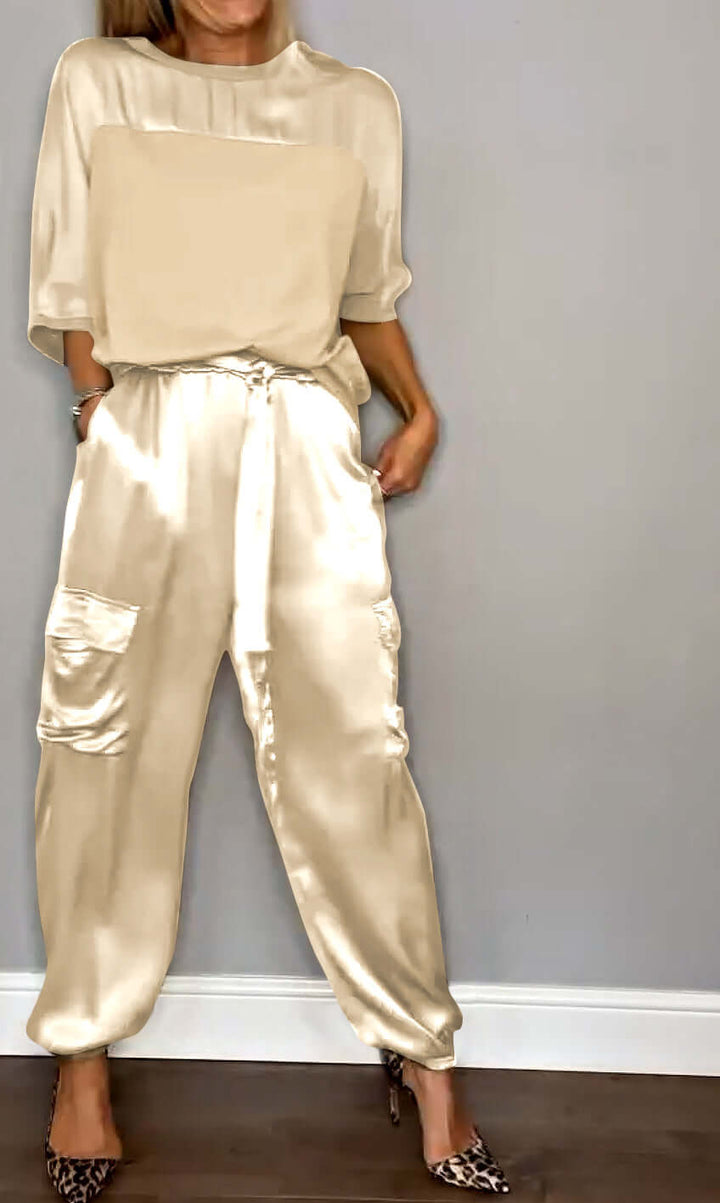Women's Soft Two-Piece Loungewear Set