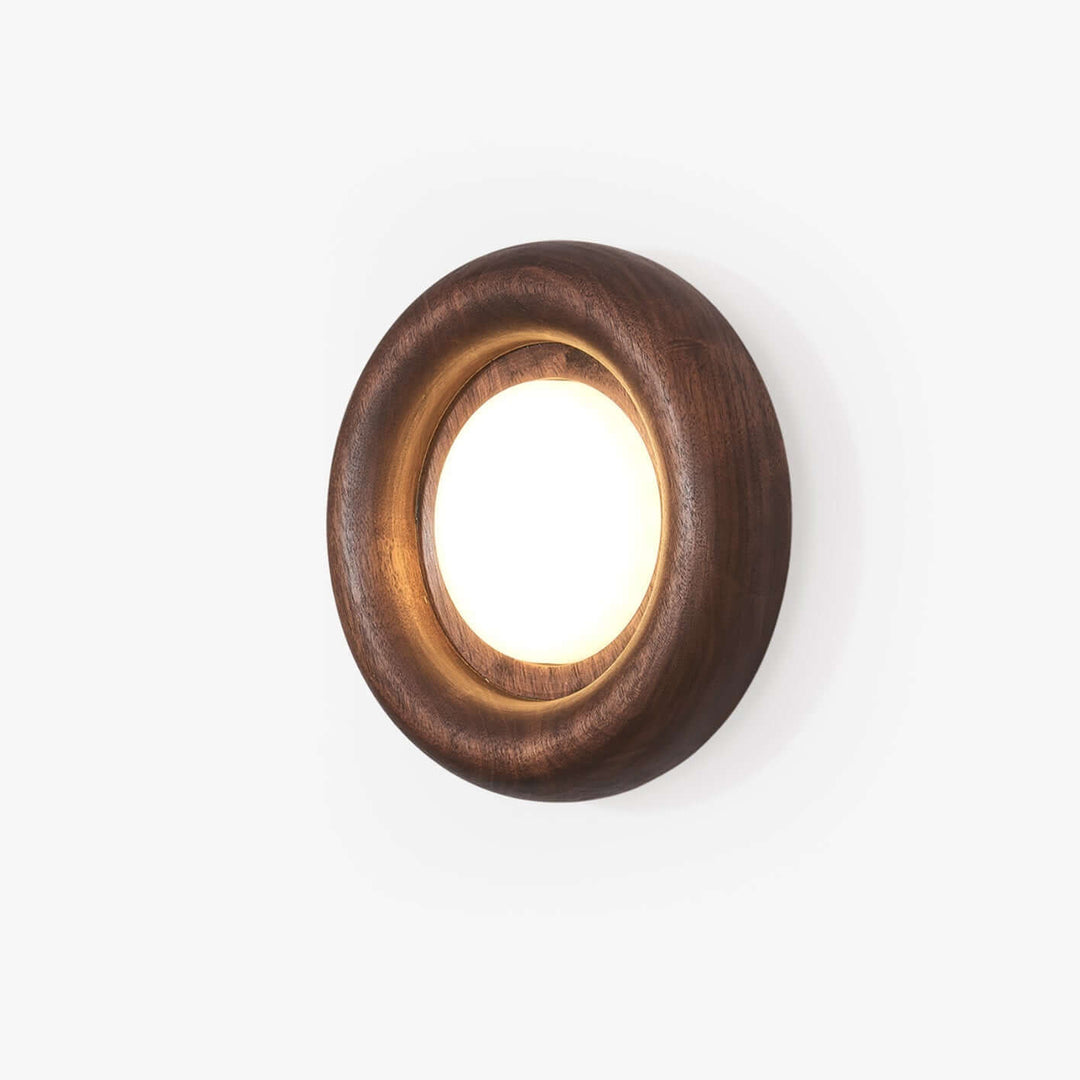 Modern Wood & Acrylic Wall Light
