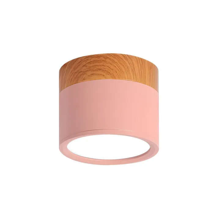 Modern Cylinder LED Ceiling Light for Hallways