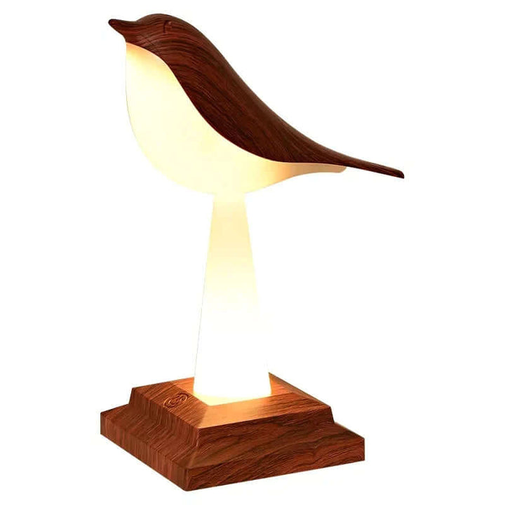 Bird Table Lamp with Touch Control & USB Charging