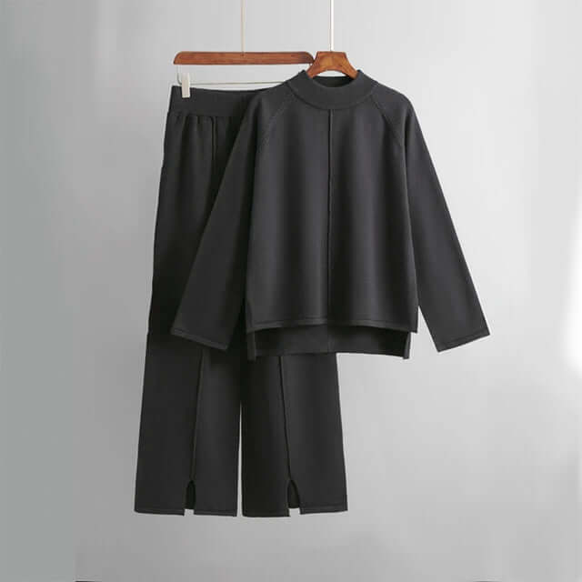 Women's Loose Wide-Leg Lounge Set