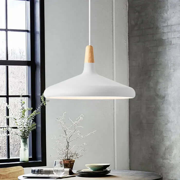 Conical Metal Pendant Lamp